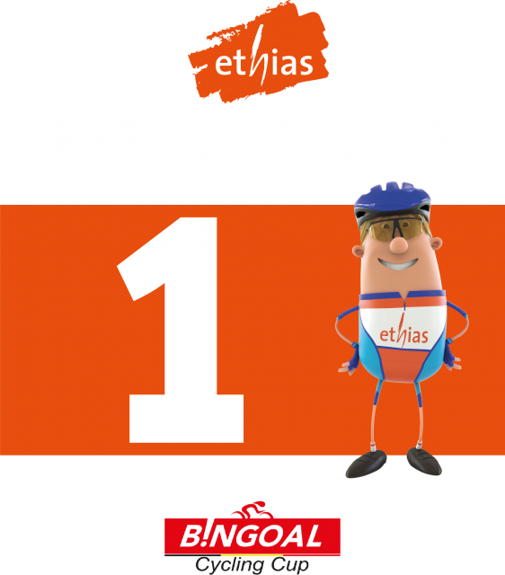 Verkies jouw ‘Ethias Hero of the Day’ – Votez votre ‘Ethias Hero of the Day’! - Bingoal Cyling Cup